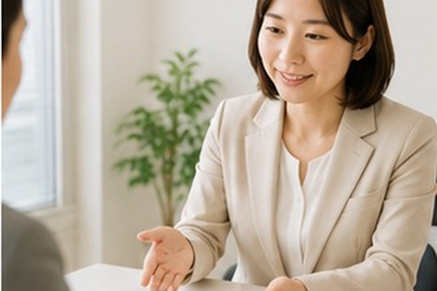 女性司法書士への相談イメージ